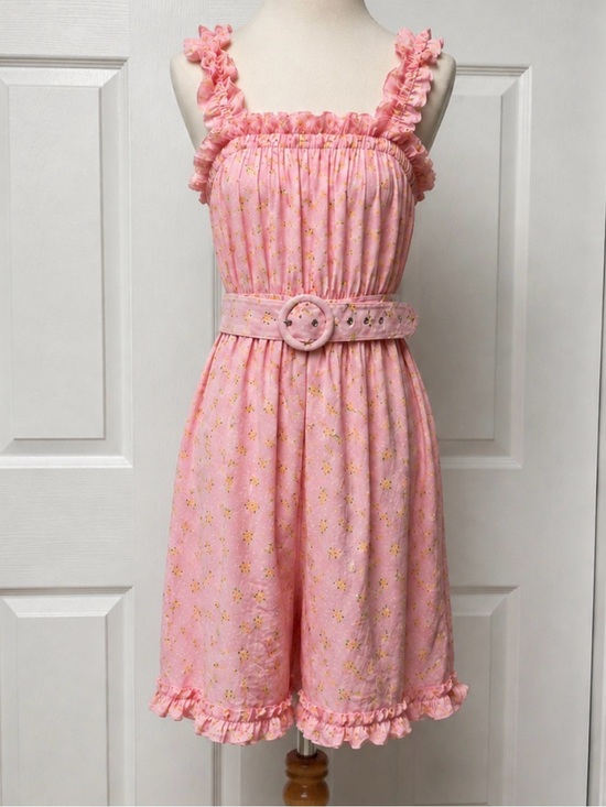 Faithfull the Brand Dresses & Skirts - Faithfull the Brand Mid Summer Mini Dress Luda Floral Pink NWT Small